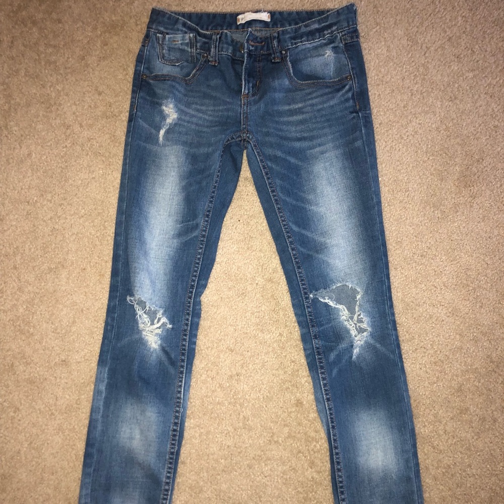 Free people boyfriend jeans